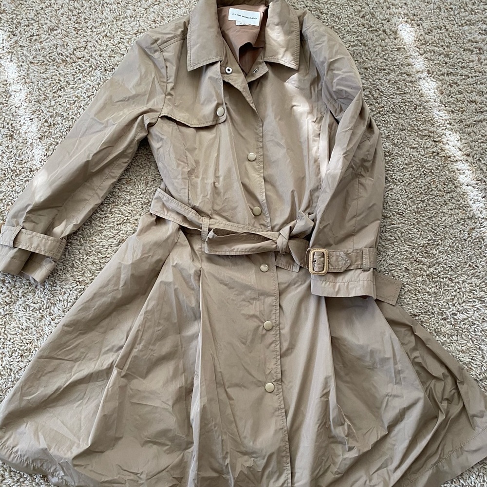 Club Monaco waterproof coat